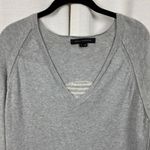 Skull Cashmere Gray Cashmere Blend Skull Print Sweater Sz.S Photo 2