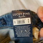 Lucky Brand Pins High Rise Cut Off Jean Shorts in Blue Size 4/27 Photo 5