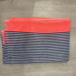 Gorjana  striped Zuma oversized scarf in stripe and neon Photo 3