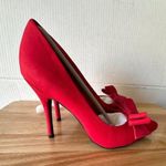 Just Fab Federica Women's Heels Color Red Size 8.5 Eur 39 US EUR 39 UK 6.5 /22 Photo 1