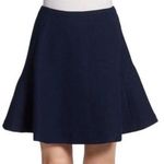 Jill Stuart  Collection Navy Blue Wool Skirt Photo 0