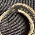 Tourmaline & sterling EUC ring. Bypass style setting w/ genuine gemstones. 6 Photo 4