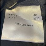 NWT Black Suede Leather Pants Lined Bootcut Boho MARGARET GODFREY Women's 6 Photo 3