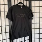 Jerzees Batman Signal Short Sleeve T-Shirt Black Small Photo 1