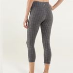 Lululemon Wunder Under Crop *Textured Ziggy Wee October Angel Wing / Soot Light Photo 2