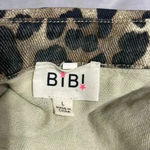 Leopard Print Jean Jacket Brown Size L Photo 8