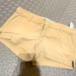 Abercrombie & Fitch Khaki Abercrombie shorts classic casual tan boho y2k logo spring preppy Photo 0