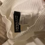 Divided White Ribbed Long Sleeve Bodysuit Photo 2