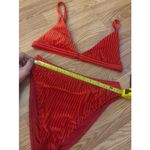 Dippin' Daisy's Red Velvet Bikini Set Size Large Photo 2