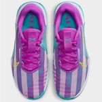 Nike  Purple and Pink Sneakers with Luxurious Accents Photo 1