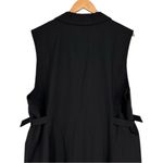 Disturbia Oath Tailored Waistcoat Mini Dress Black size 16 Safety Pin Brooch NWT Photo 7