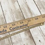 Vintage Unsigned Omega Style Gold Necklace Photo 7