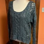 Free People  Grey Wool Blend Chunky Sweater Photo 10