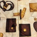 MCM  Scarf/Handkerchief 18” x 18” $225 Retail EUC Photo 5