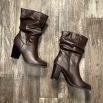 Style & Co . Dark Brown Heeled Boots Size 9.5 Photo 14