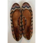 Missoni  Ballet Flats Sz 39 (6.5) Aztec Woven Black Orange Comfort Office Casual Photo 1