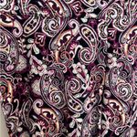 Lands' End  Starfish NEW Leggings Mid Rise Deep Sea Navy Paisley Size M (10-12) Photo 1