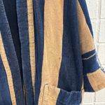 Christian Dior vintage blue and tan robe Photo 2