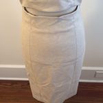 7 For All Mankind NEW Faux Leather Dress Cutout Size Small Photo 2