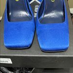 The Attico DEVON Electric Blue Pump Triangle Heels Size 38 Photo 6