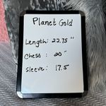 Planet Gold Sweater  Leopard Print Brown Crewneck Womens Small Photo 14