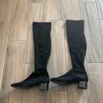 Mango MNG black knee high boots Photo 4