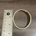 Vintage Taxco Mexico Sterling Silver Mother of Pearl Inlay Hinged Cuff Bracelet Photo 4