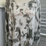 Vintage Havana  'Sun & Sand' Oversized Tie Dye Cotton Sweater Photo 0