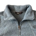 The North Face Blue Heather Mock Beck Full Zipper Sweater Sweatshirt medium Photo 4