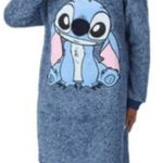 Disney  Stitch fleece sweatshirt dress or plush lounger.
Size Medium Photo 0