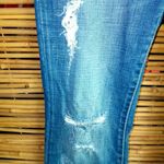EXPRESS  0 Distressed Low Rise Jeans Photo 1