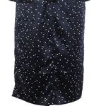 Bardot Polka Dot Printed Midnight Blue Peplum Dress Cocktail Dress Photo 14