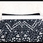 Sanctuary  Black White Chevron Print Wide Leg Palazzo Pants Size Large Photo 7