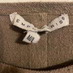 Tempo Paris  Comfy Back Button Pullover 3/4 Sleeve Sweater Size M/L in Camel Photo 3