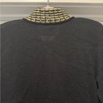 Vintage Black Gold Rhinestone Button Cardigan San Remo Laura Knits Size S Photo 6