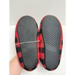 Nordstrom Rack Slippers Womens Size Large Bonfire Red Black Buffalo Check NWT Photo 7