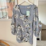 We Are Kindred Sookie Mini Dress in Cornflowers Broiderie Size US 2 Blue Photo 1