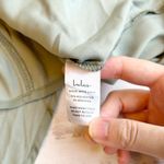 Lulus Let's Celebrate Tonight Asymmetric Satin Cocktail Dress Sage Green NWOT Photo 7