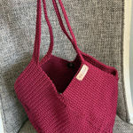 Anthropologie Savoy Handmade Crochet Shoulder Bag EUC Photo 0