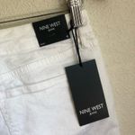 Nine West NWT  white jean denim shorts Photo 4