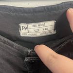 Free People black flare wide bell bottom size 28 stretchy jeans Photo 1