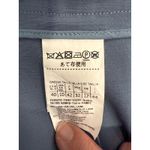 Max Mara Dress Pants Blue Gray Wool Trousers ankle straight leg Made in Italy Size 10 Photo 7