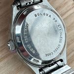 Bulova Vintage Ladies Watch White Dial Stainless Stretch Bracelet New Crystal Photo 7