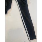 ZARA  Black Faux Leather Skinny Pants Sz Sm Ankle Zip Pockets Polyester Women’s Photo 13