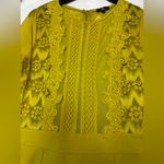 Valentina Romantic Sexy Lace Detail Jumpsuit in Yellow Size Large Photo 5