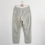 Anthropologie Mint Green Button Zip Fly High Rise Utility Cargo Pant Size 2 Photo 2