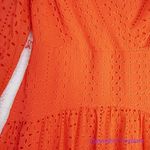 White House | Black Market NEW Long-Sleeve Eyelet Maxi Dress, color blazer, size 4 Photo 7