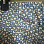 Topshop Blue and Cream Floral Skirt Photo 4