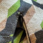 St. John Peridot Geometric Dress Green Multicolor Size Large NWOT Photo 12