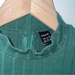 SheIn Ribbed Short Sleeve Romper‎ with Mock Turtleneck Photo 2